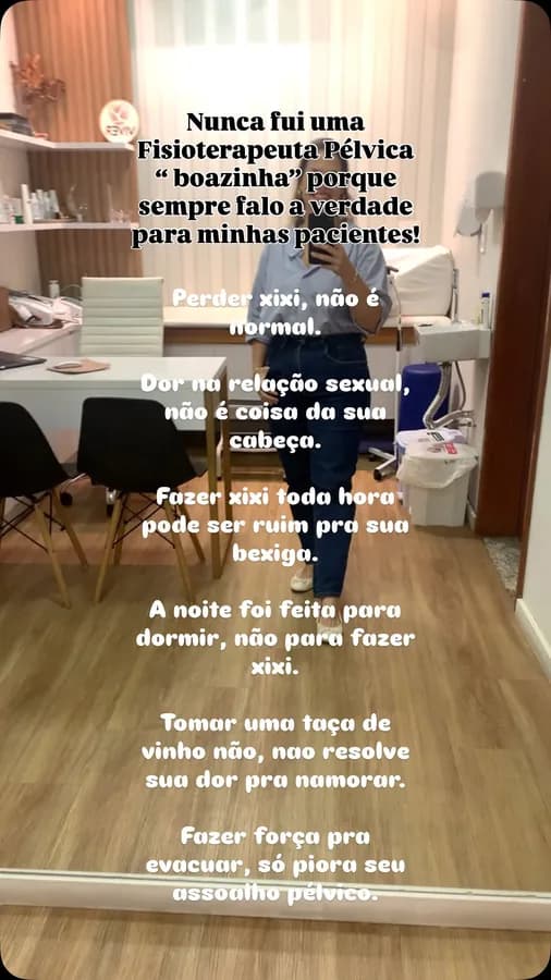 Fisioterapia pélvica sem rodeios