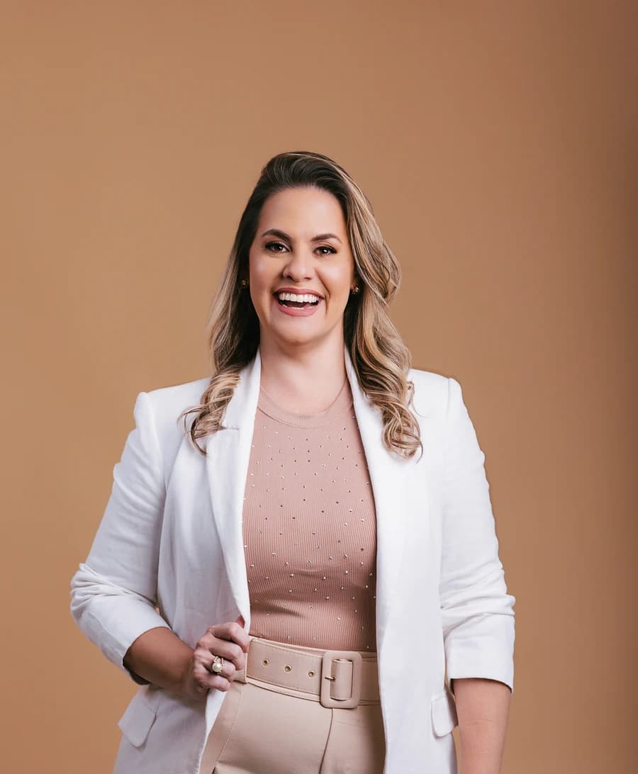 Bettina Augusto, cofundadora da Viver Fisioterapia e Pilates